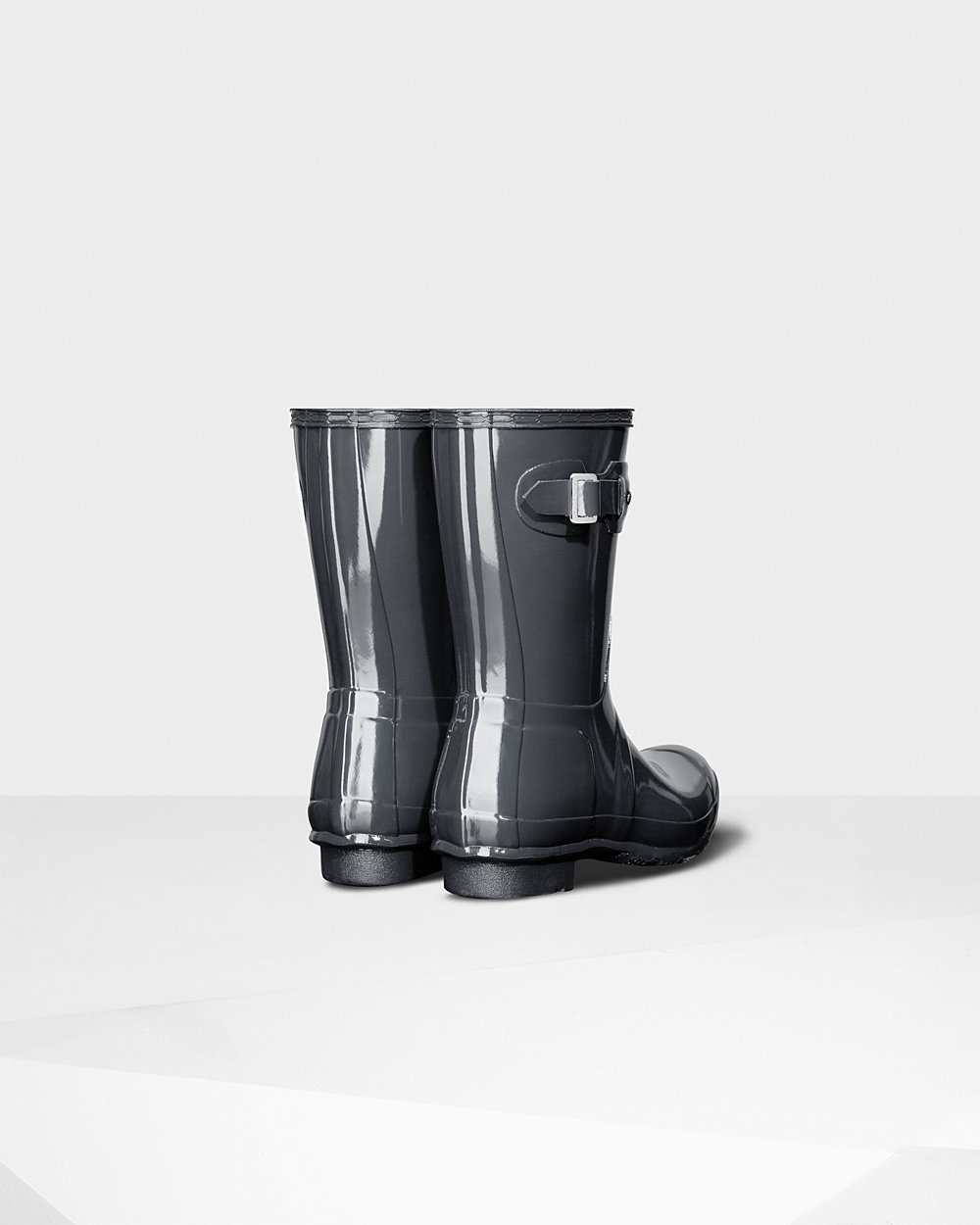 Galochas Curtas Hunter Feminina Cinzentas - Original Gloss - 29KAYOFPI
